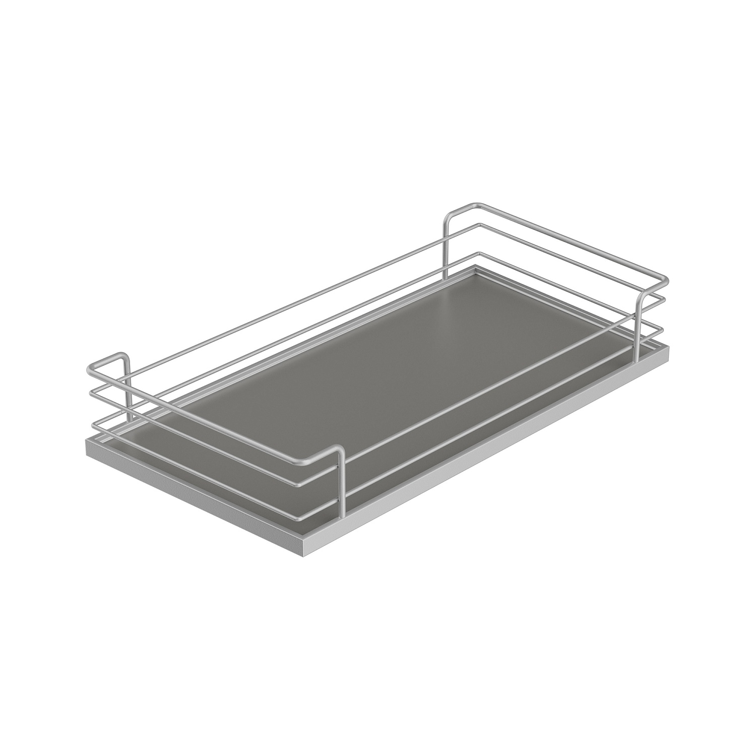Полка Комфорт II 400 мм Арена КЛАССИК цвет ТИТАН Kessebohmer | официальный магазин