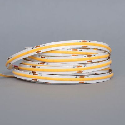 Лента светодиодная COB, 480 LED/м, 15Вт/м, 24В, CRI90, 960-1080Лм/м 5000х8 мм, IP20, 6000-6500К (холодный белый)